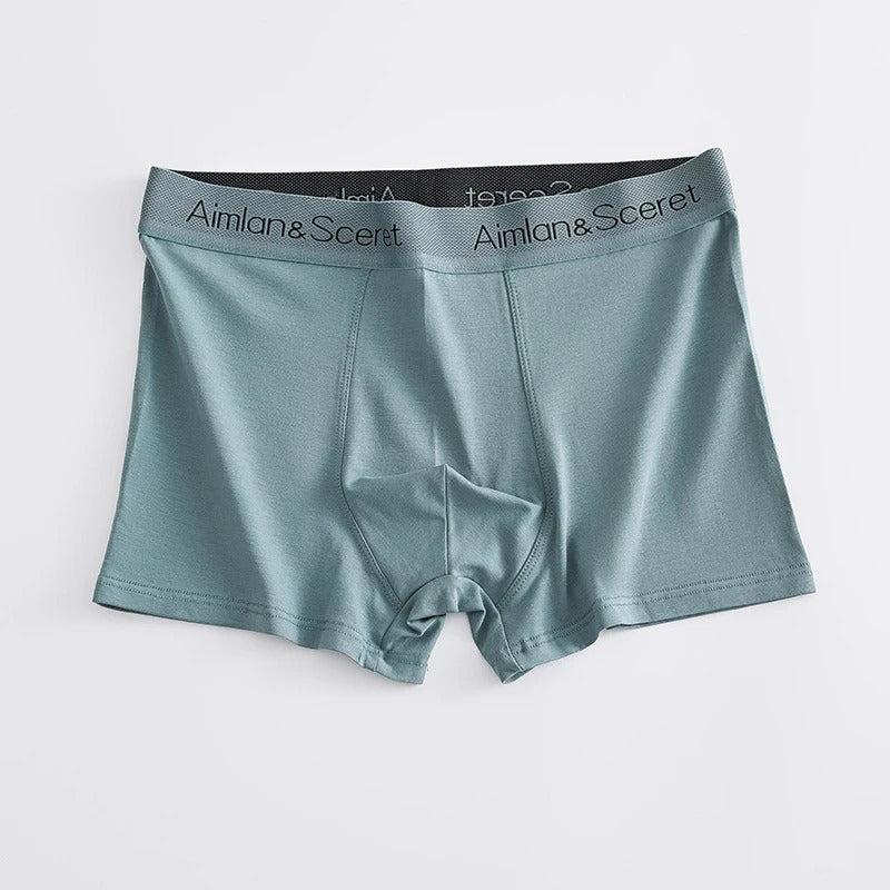内衣男4PCS men's boxers Comfortable breathable teen boxers
