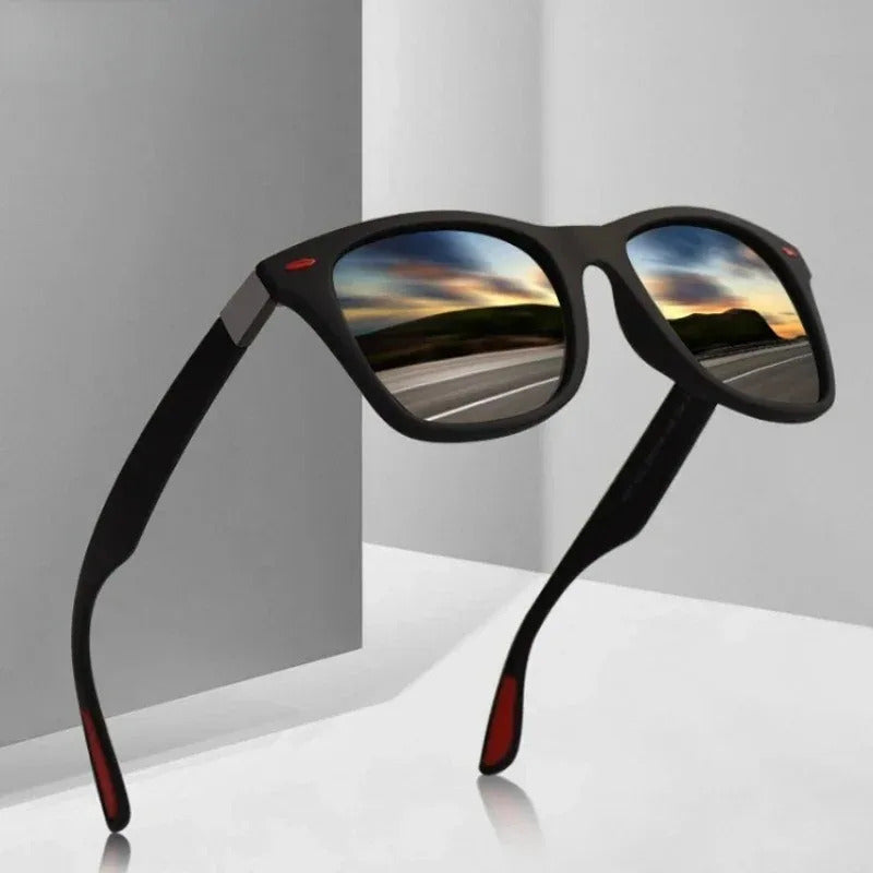 太阳镜男Fashion Classic Polarized Sunglasses Men Women Square Sun Glasses Anti-glare Goggle Travel Fishing Cycling Sunglasses UV400