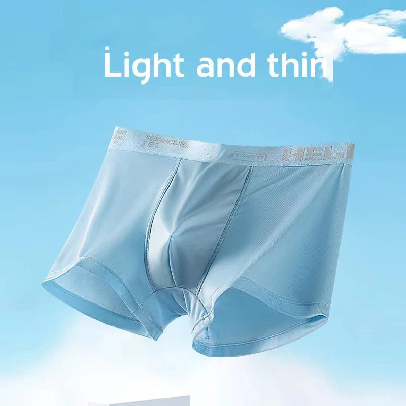 内衣男Boxers Ice Silk Man Underwear Boxer Graphene Men Underpants Breathable Comfortable Men's Panties Ultrathin BoxerShorts Trunk