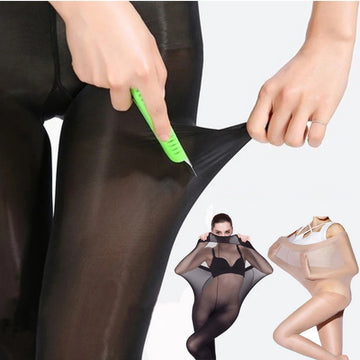 丝袜Spring Autumn Women Body Shaper thin Pantyhose Plus Size Super Elastic quality lady Tights 30D Sexy Hosiery Underwear Stockings