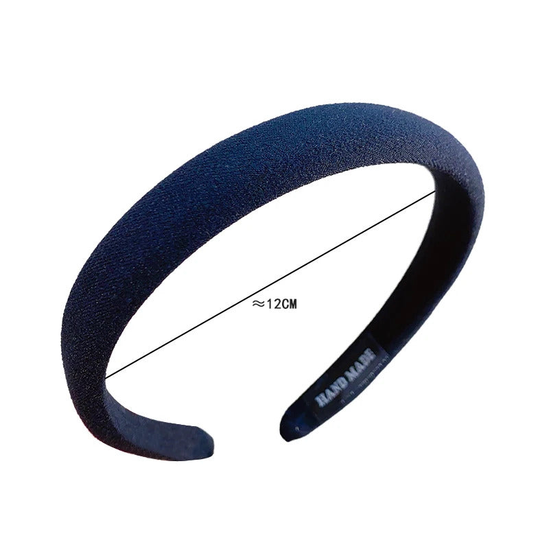 发饰New Colorful Spong Linen Hairbands For Women Girls Fashion Hair Accessories Headband Hair Hoops Headwear Hair Decorate
