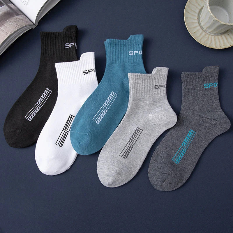 New 10 Pairs High Quality Lot Men Socks Casual Breathable Long Socks Cotton Socks  Run Sports Socks Socks Men Large size38-45男士袜子