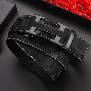 腰带Luxury belt for men Genuine leather belt Alloy buckle, automatic buckle belt, men's designer belts, men's gifts