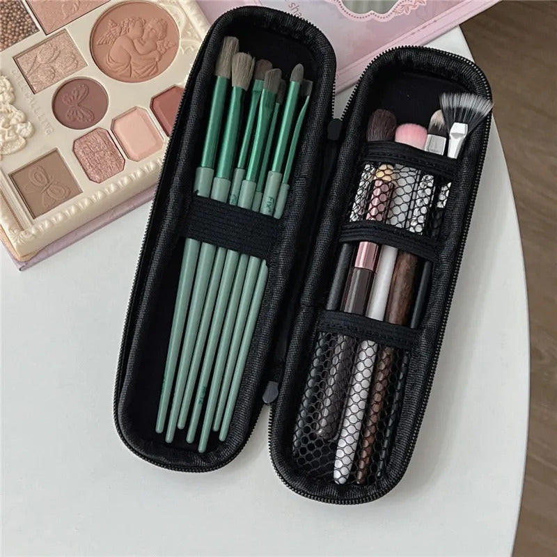 包包Women Makeup Brush Case Small Cosmetic Bag Lipstick Beauty Tool Storage Pouch