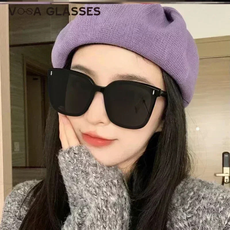 眼镜女New Luxury Sunglasses Women High Quality Retro Sunglasses Women Classic Square Glasses Women/Men UV400
