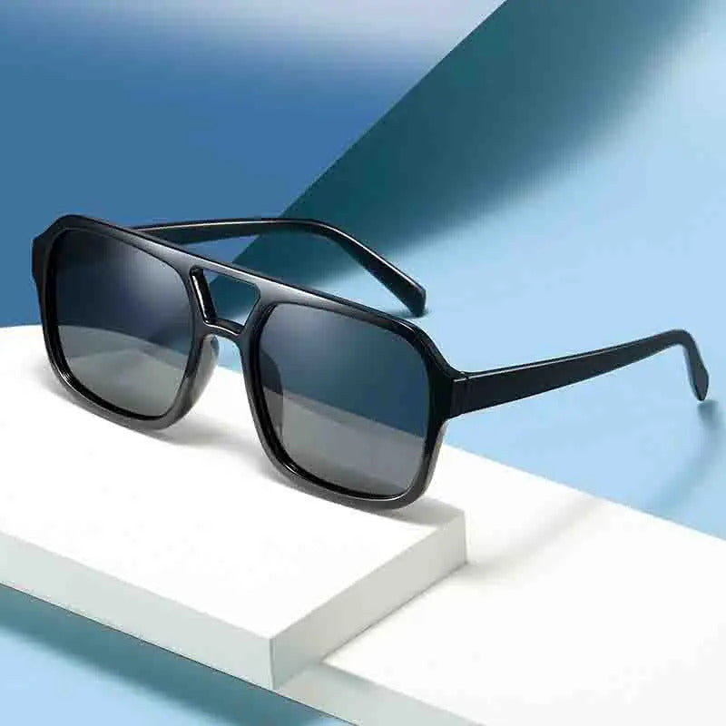 太阳镜男New Large Frame Joined Body Square Sunglasses Women's Brand Designer Fashion Sun Glasses Outdoor Shading for men Eyewear UV400