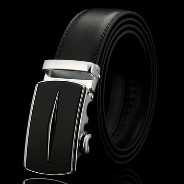 New Hot Selling Men Belt Fashion Pu Alloy Automatic Buckle Belt Business Affairs Casual Decoration Belt Men's Belts Luxury Brand
