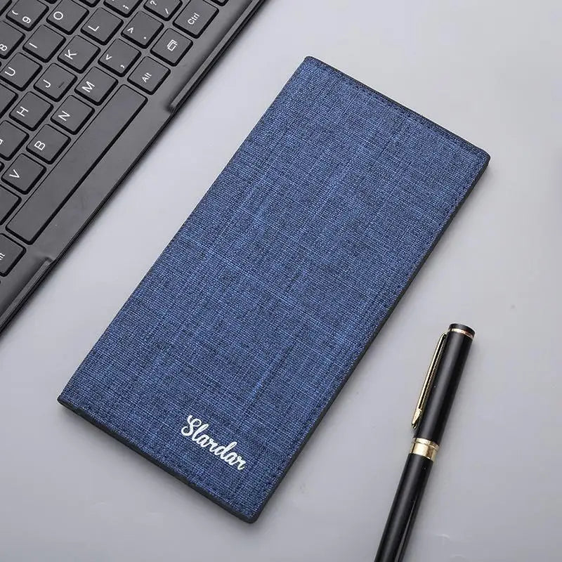 walet men forever young Thin purse long walet for man billeteras para hombre 2019 New short pocket mini vertical wallet men