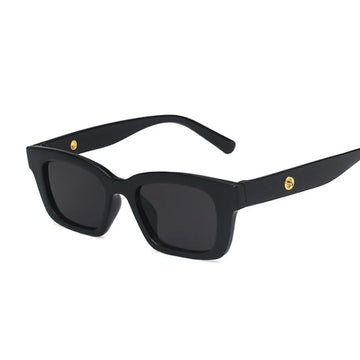 Fashion Vintage Square Sunglasses Woman Brand Retro Cat Eye Small Frame Sun Glasses For Female Travel Style Oculos De Sol