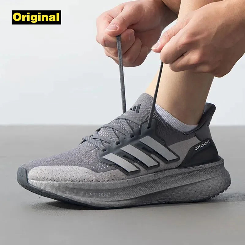 Adidas sports running shoes breathable lightweight comfortable wear-resistant men's shoes running shoes IF1483