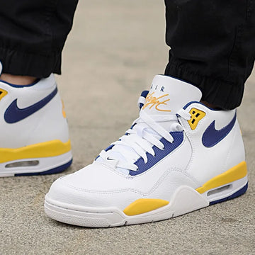 Nike original men's shoes FLIGHT LEGACY Air cushion sneakers retro basketball shoes BQ4212-102