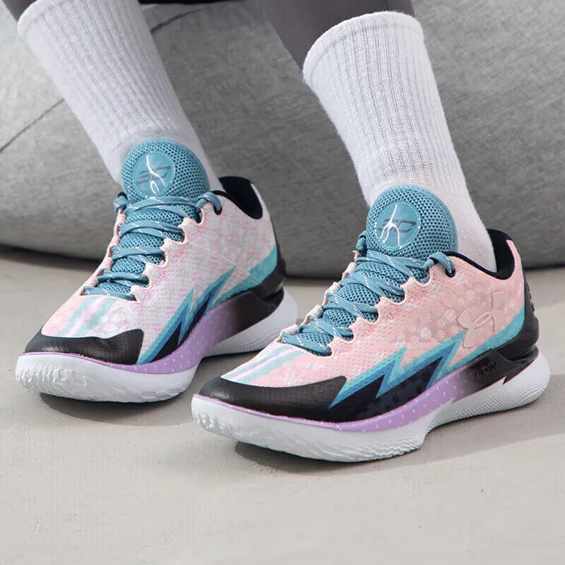 Under Armour Basketball Shoes Men 2025 summer new sports shoes Running casual ventilated CURRY Curry training shoes 3026278-400