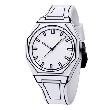 Comic Style Men’s Quartz Watches Male Wristwatches for Men 2025 Design Casual Waterproof Watch Clock Movement Man