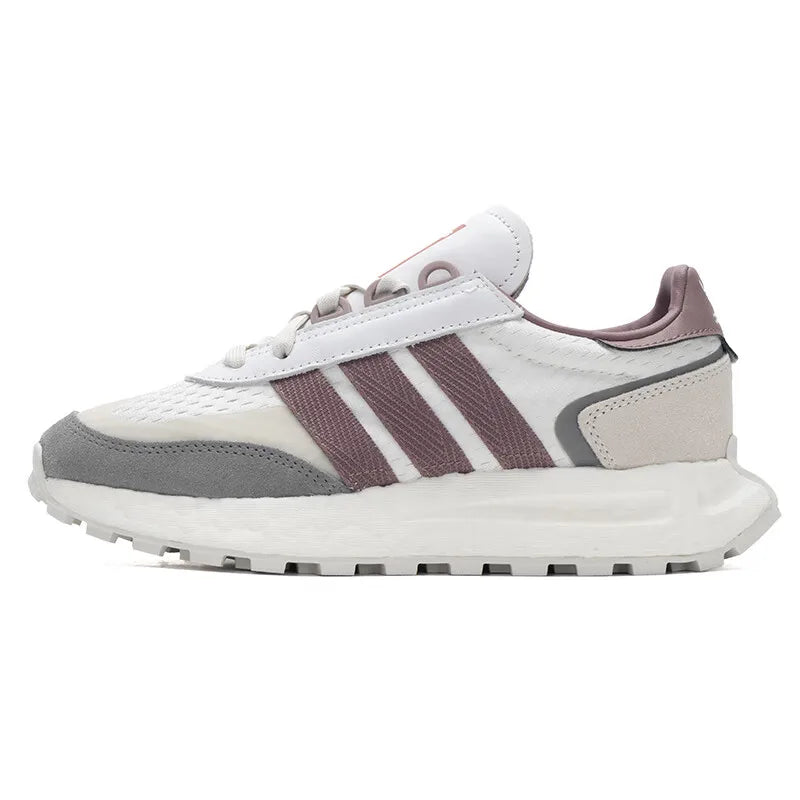 Adidas clover women's shoes 2024 new classic sports shoes shock absorbent breathable running shoes JH7191