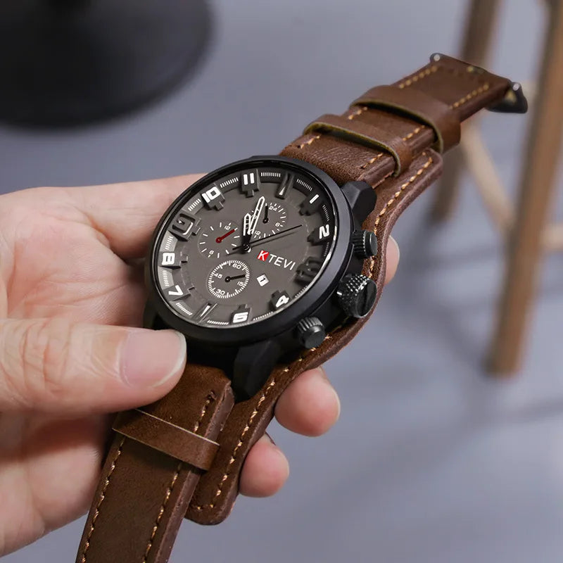 Luxury Quartz Men’s Wristwatch Male Watch Man Wristwatches Classic Mechanical 2025 Automatic Transparent Watches Waterproof