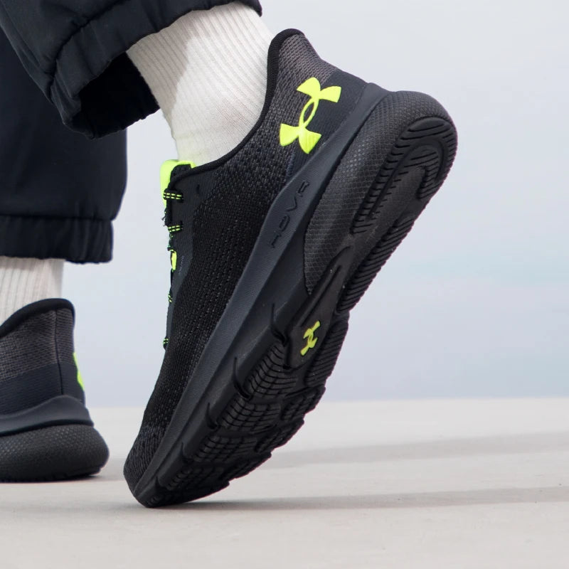 Under Armour men's shoes 2025 spring new sports shoes cushioned breathable leisure fitness training running shoes 3026520-003