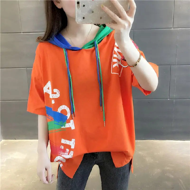 Áo thun nữ phong cách Nhật - Hàn mẫu mới 2025