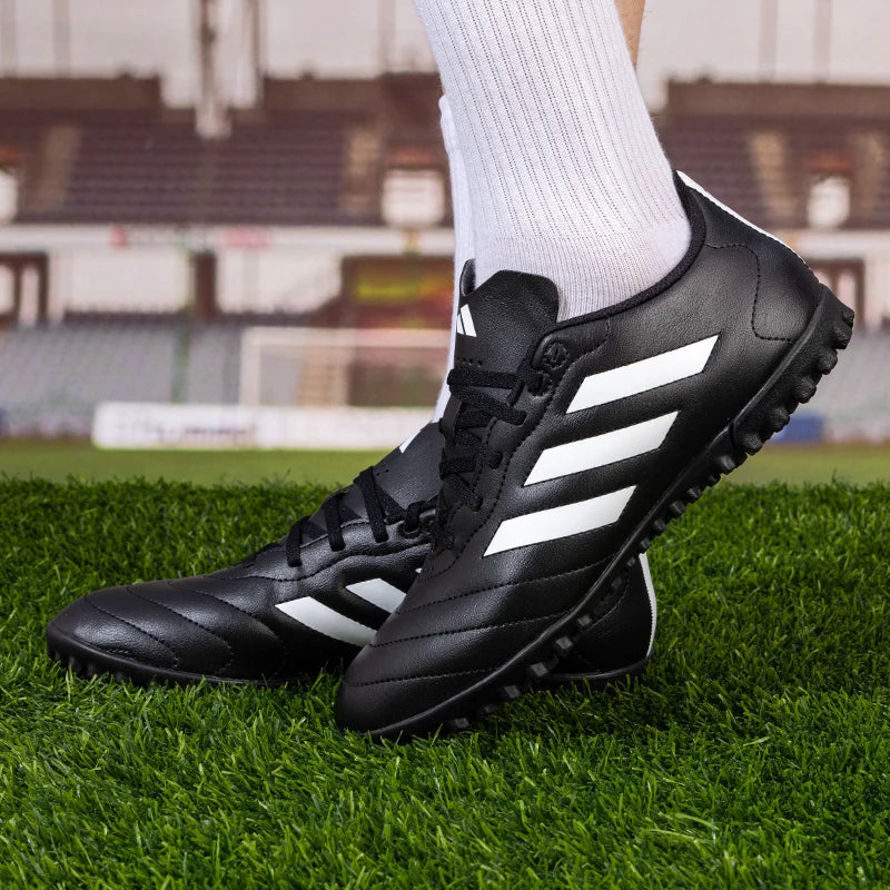 Adidas men's soccer shoes 2025 spring new F50 TF broken nails human grass anti-slip adult combat low-top soccer shoes HP3063