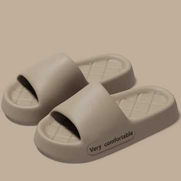 QYCKABY New Fashion Men Slippers Summer 2024 Outdoor Beach Slipper Soft Wear-resistant Trendy EVA Slides Home Comfort Flip Flops