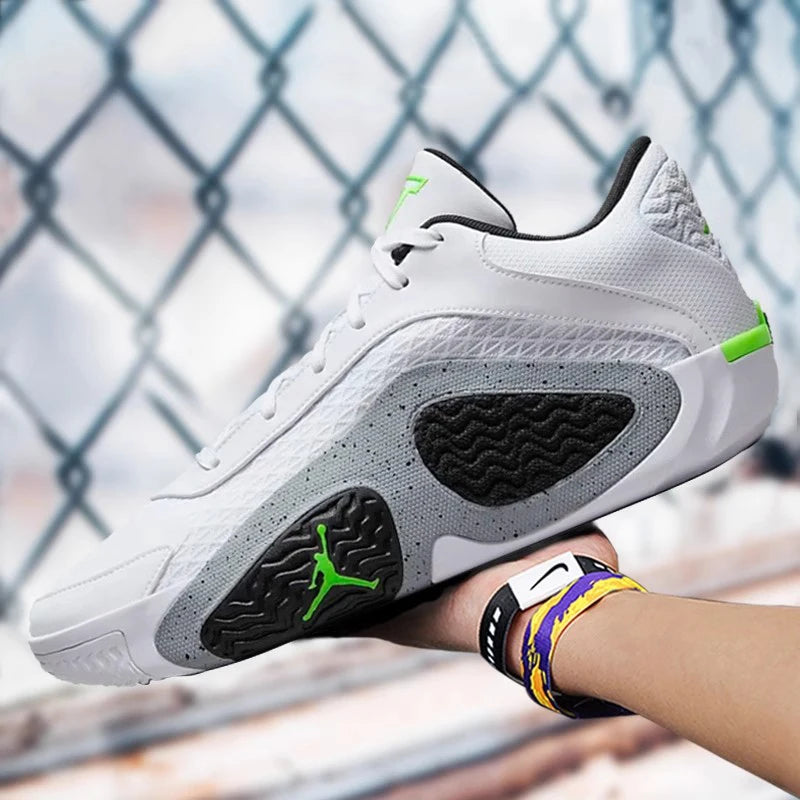 Nike men's shoes JORDAN TATUM 2 Tatum 2 generation cushioned wear resistance sports training actual basketball shoes FJ6458-100