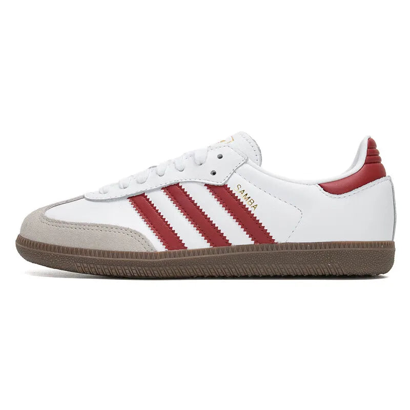 Adidas clover men's and women's shoes 2024 winter new retro trend wear-resistant lightweight board shoes casual shoes JH8798