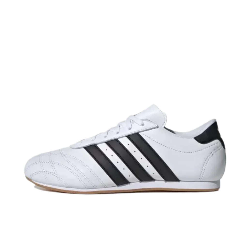 Adidas Taekwondo Thin Men's and Women's Classic Retro Casual Shoes Taekwondo Sneakers Black and White