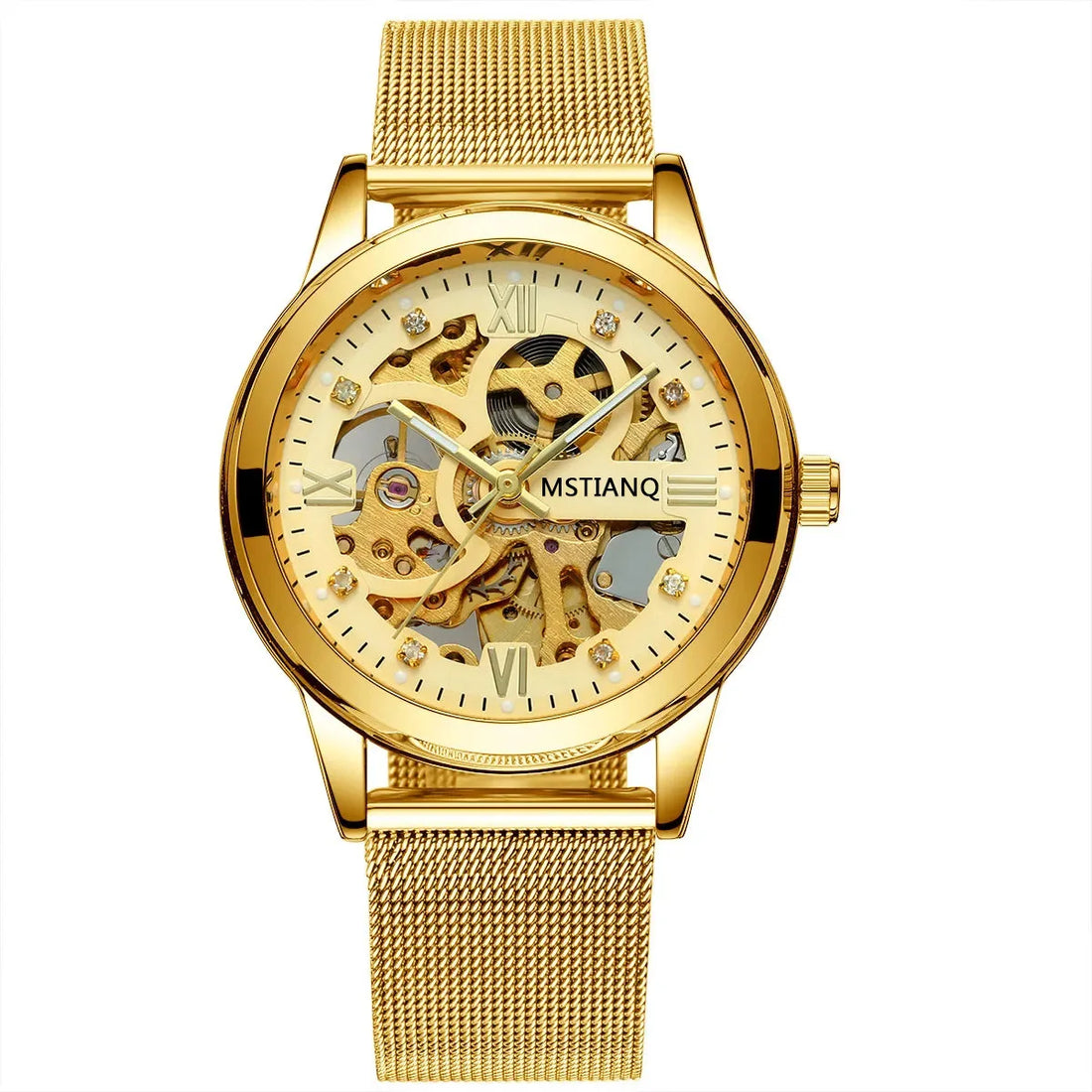 Luxury Quartz Men’s Wristwatch 2025 Trend Skeleton Hollow Design Automatic Male Watch Mechanical Men's Watch Waterproof Watches