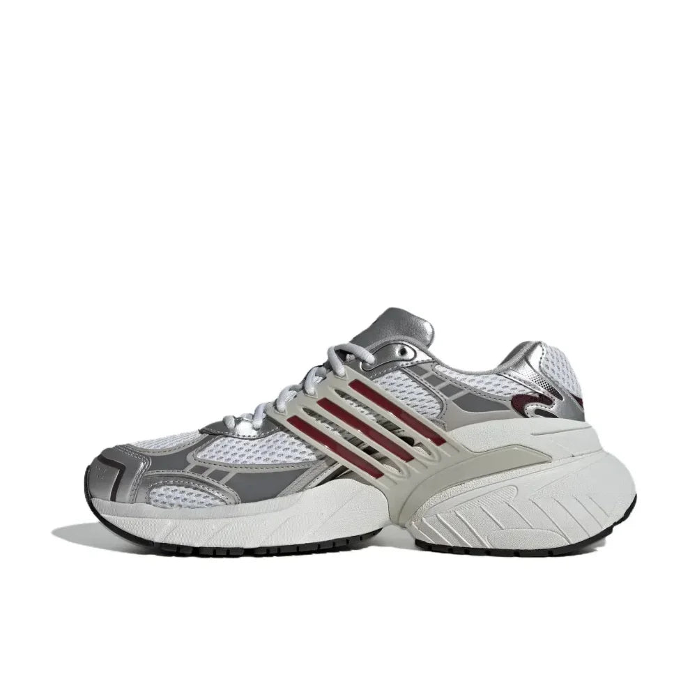 adidas originals ADISTAR XLG Men's and women's comfortable trend low-top casual sports running shoes silver and black
