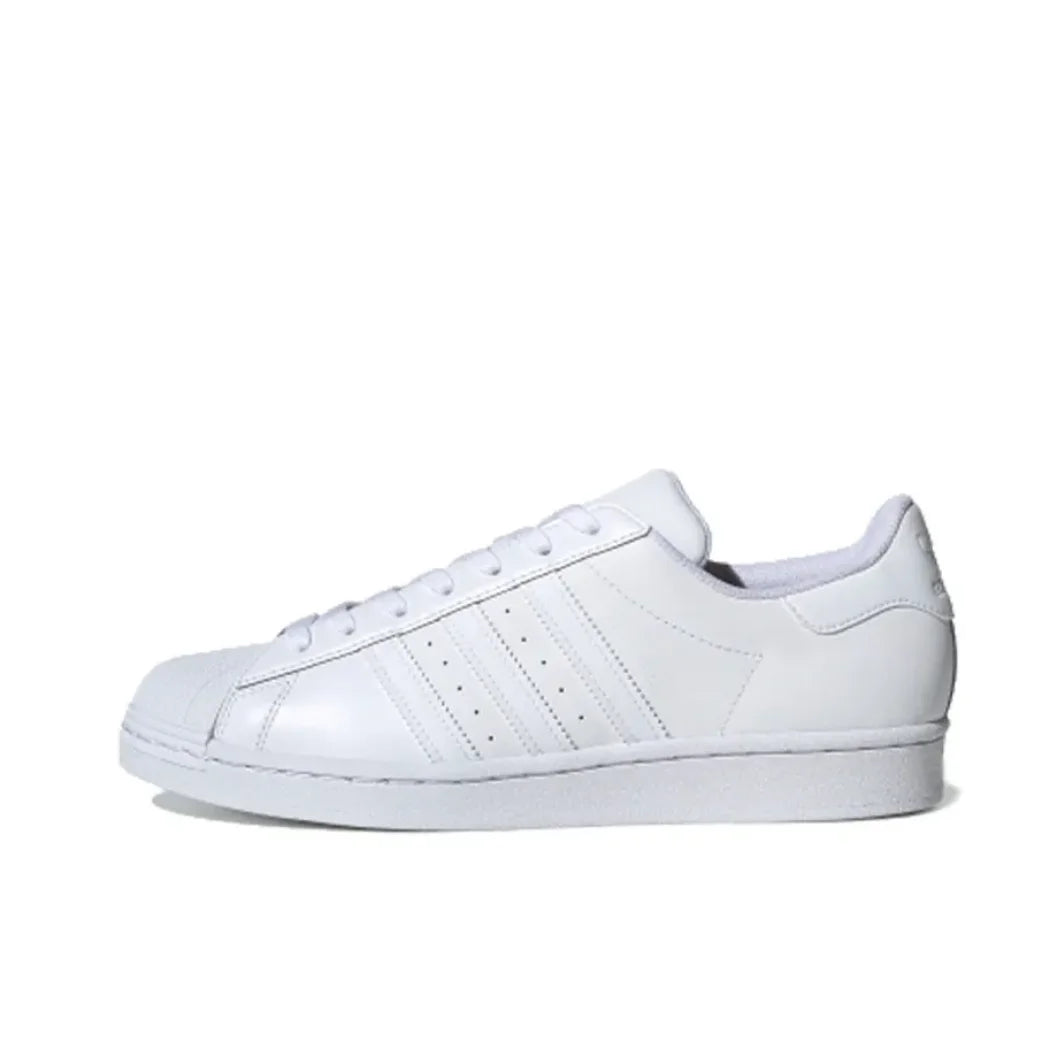 adidas originals SUPERSTAR comfortable, non-slip, abrasion-resistant, low-top board shorts (black and white), unisex