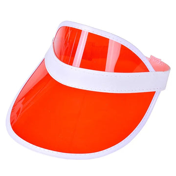 Summer Sun Hat Unisex Anti-Uv Pvc Transparent Baseball Cap Plastic Women Men Casual Sport Empty Top Hats Children Sunscreen Caps