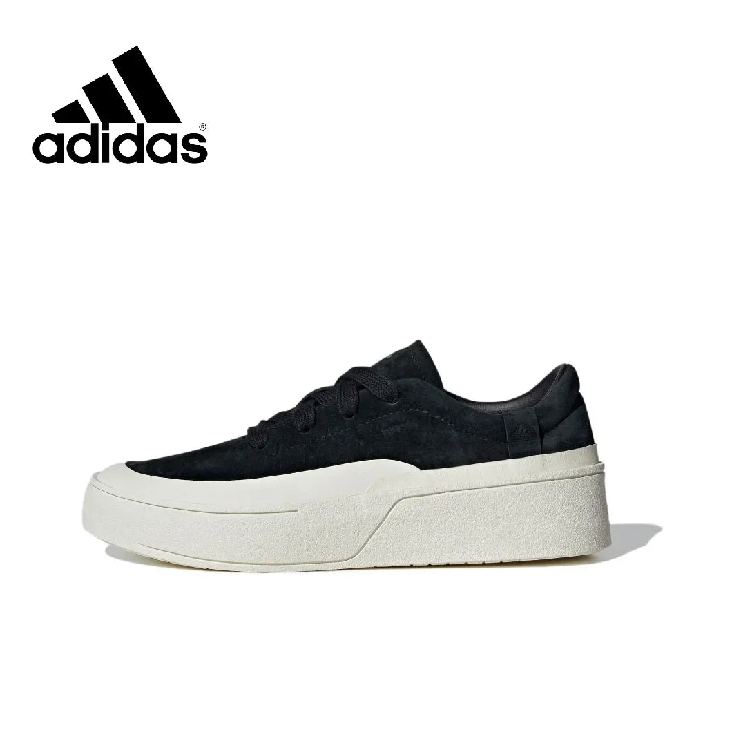Adidas LABCOURT thick bottom heightening men's and women's board shoes silver gray classic retro sneakers fashion sneakers