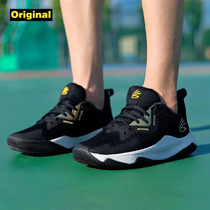 Under Armour CURRY HOVR SPLASH 3 AP Unisex Sports shoes Cushion-shock breathable wear UA basketball shoes 3026275-001