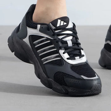 Adidas women's shoes 2024 autumn new sports shoes breathable lightweight shock absorption running shoes JP5663