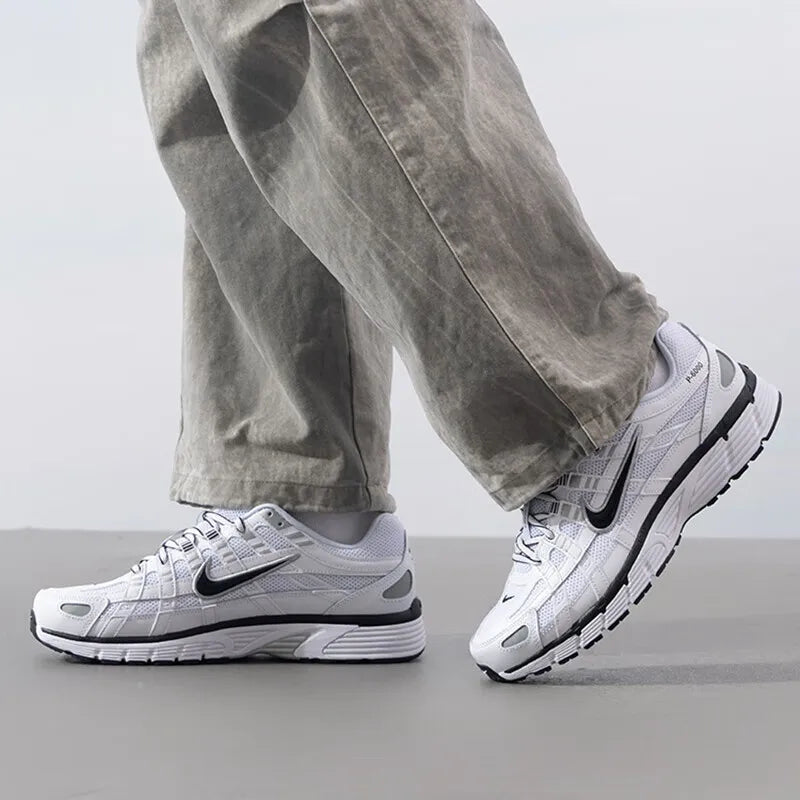 Nike men's shoes 2025 spring new sports shoes P-6000 board shoes light casual shoes cushioned running shoes CD6404-107