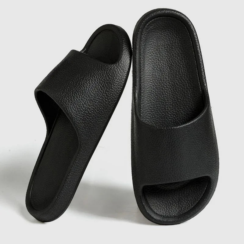 2025 Women Soft Sole Cloud Slippers Thick Platform Indoor Outdoor Beach Sandals Summer EVA Non Slip Flip Flops Men slippers