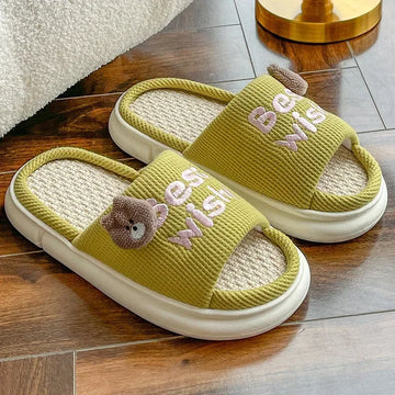 Slippers Women  Women Indoor Warm Slippers Couple Soft Cotton Slippers Lightweight Soft Comfortable Slipper Zapatillas Mujer 202