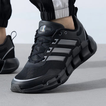 Adidas men's shoes 2025 spring new cushioned wear casual shoes breathable mesh surface fashion running shoes IF9775