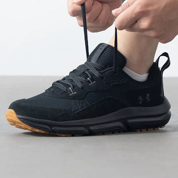 Under Armour men's shoes 2024 fall new sports shoes fitness training cushion-mesh surface breathable running shoes 3027178-001