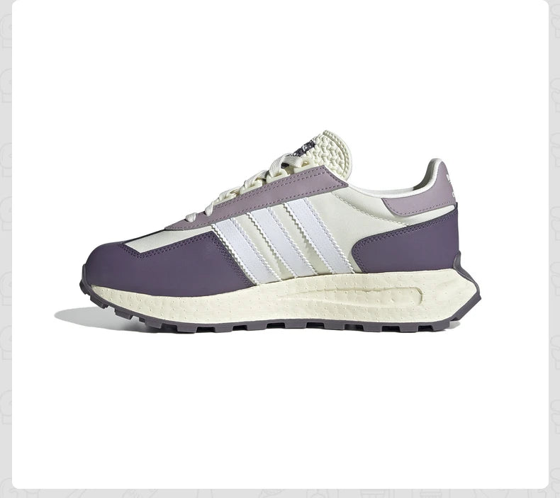 Adidas clover women's shoes 2024 autumn wear-resistant breathable wear-resistant shock absorption all-match running shoes IE8441