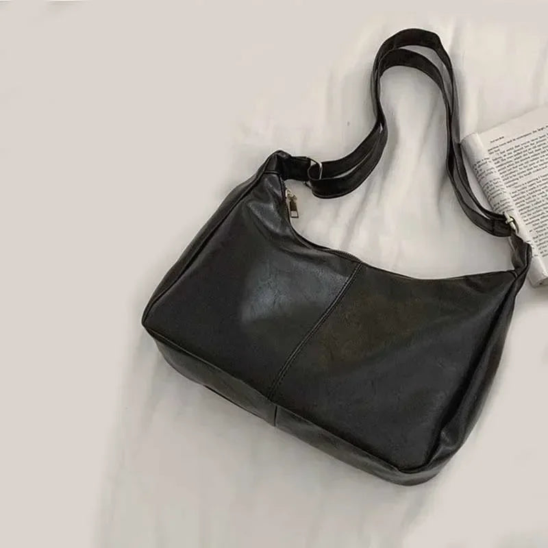 Maillard Retro Shoulder Bag Women 2024 New Trendy South Korean Tote Bag All-Match Large Capacity Shoulder Bag Handbag for Women