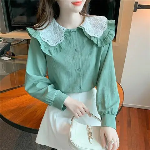 Áo sơ mi nữ thời trang 2025