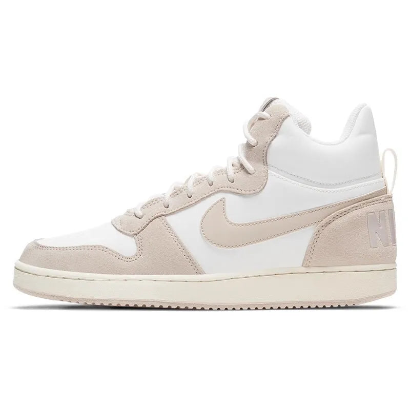Nike Court Borough Mid Prem Women's Shoes Sports Shoes Comfortable and Wear-Resistant Retro Fashion Casual Sneakers 844907-003