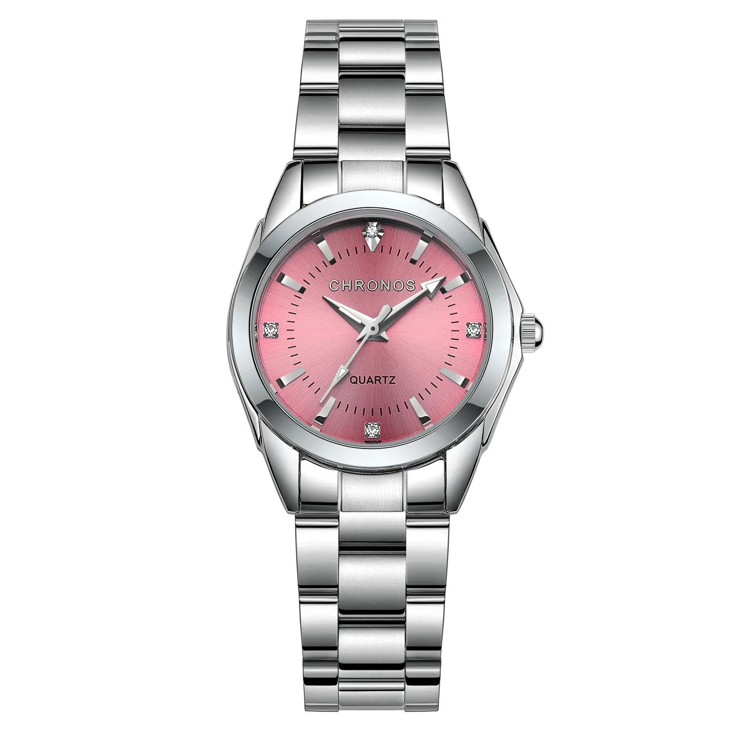 Luxury Watch for Women Waterproof Elegant Ladies Quartz Watch Stainless Steel Rhinestone Original Business Wristwatch Clock Gift