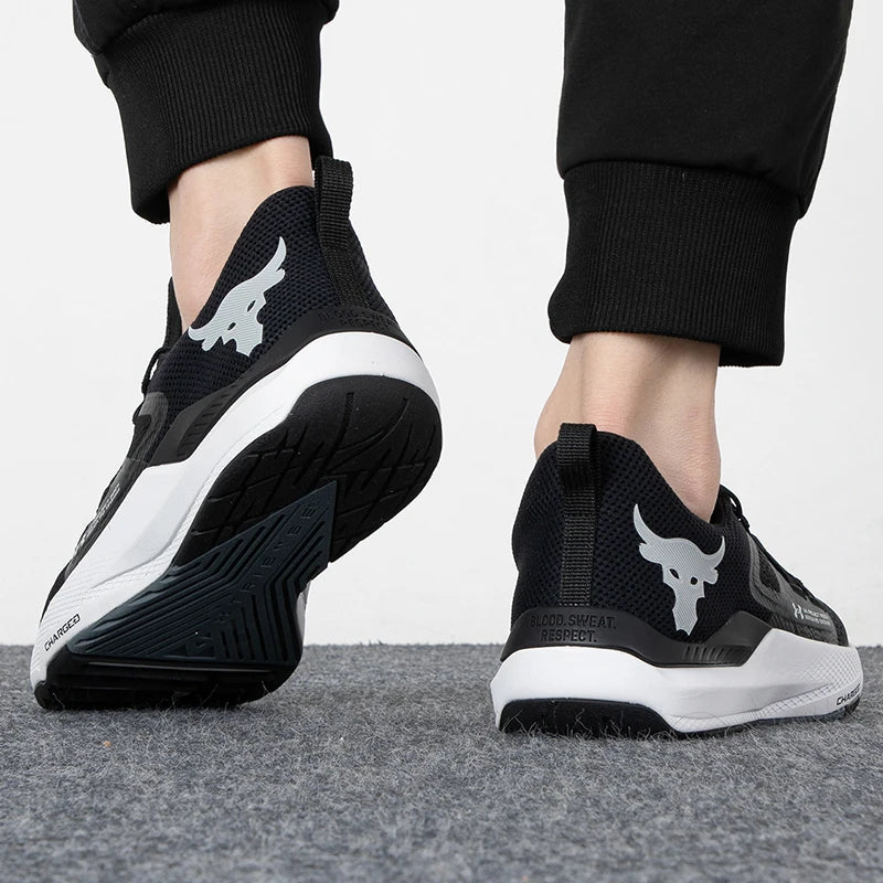 Under Armour men's shoes 2025 new breathable casual shoes training shoes cushioned sports running shoes 3023006-002
