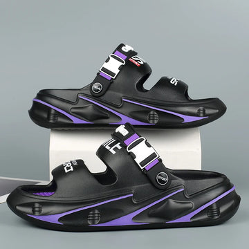 Men's Outdoor Sandals Slippers Beach Comfortable Slides Soft Clogs Men Casual Garden Shoes NEW Men Women Beach Sandals Slippers