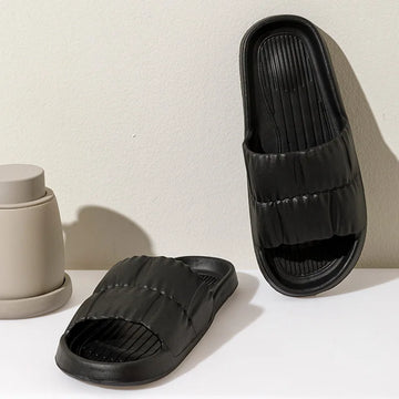 Women Soft Sole Cloud Slippers Thick Platform Indoor Outdoor Bathroom Beach Sandals Summer EVA Non Slip Wear Comfortable Bottom