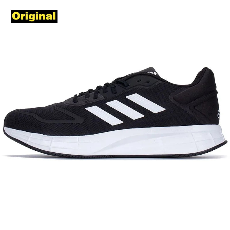 Adidas men's shoes 2024 autumn lightweight low-top casual shoes mesh surface breathable wear-resistant running shoes GW8336