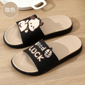 Funny Slipper Female Platform Cloud Woman Cartoon Bear Non Slip Flip Flop Slides Indoor Beach Men Women Summer Ladies Shoes Home
