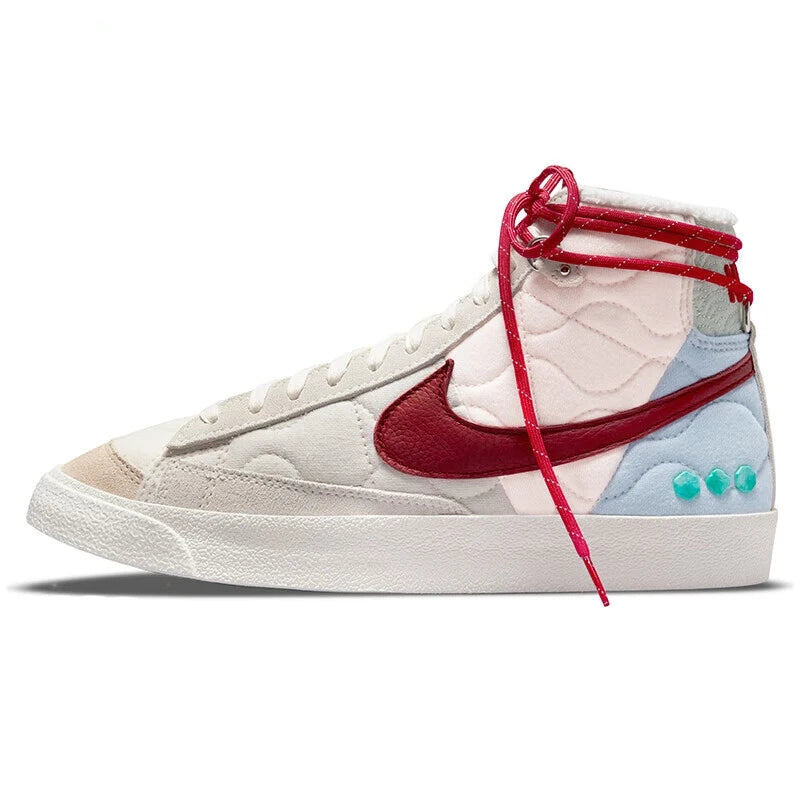 NIKE BBLAZER MID '77 women's sneakers comfortable wear-resistant warm casual shoes board shoes DQ5360-181