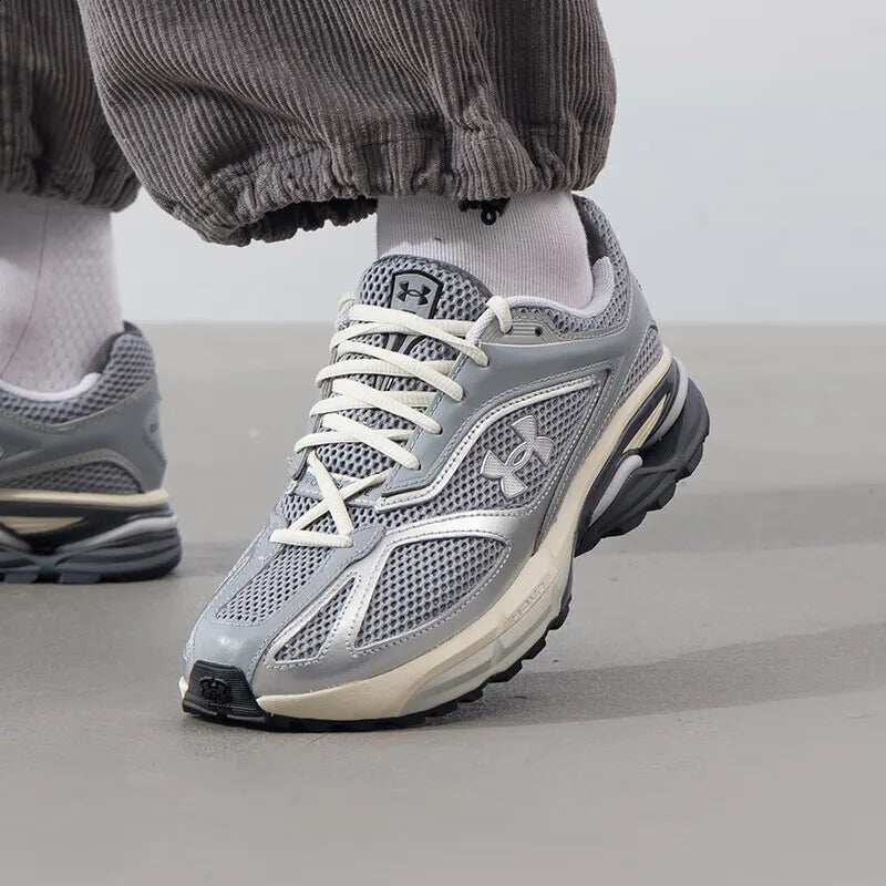 Under Armour men's and women's shoes 2025 new sports shoes fitness training cushioned wear casual shoes 3027595-100